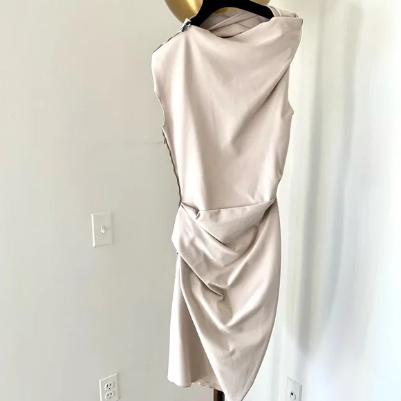 LANVIN SS11 Sleeveless Beige Dress